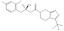 Sitagliptin 5-Dsefluoro sitagliptin impurity